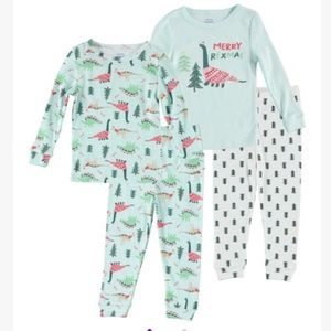 NWT Mint 'Merry Rexmas' Pajama Set Sz 24 month cute pie dreamers